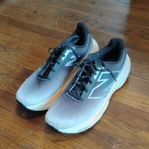 Gray and Black Running Shoes